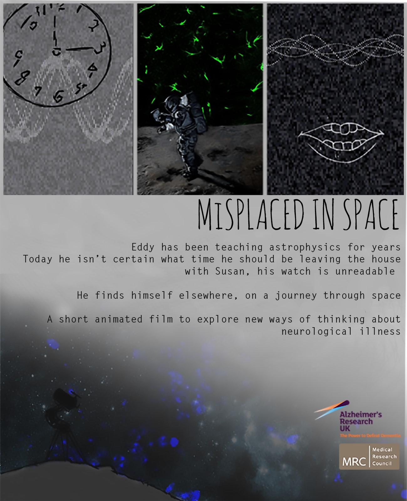 Misplaced in Space - a short animated film by Emily Fisher
